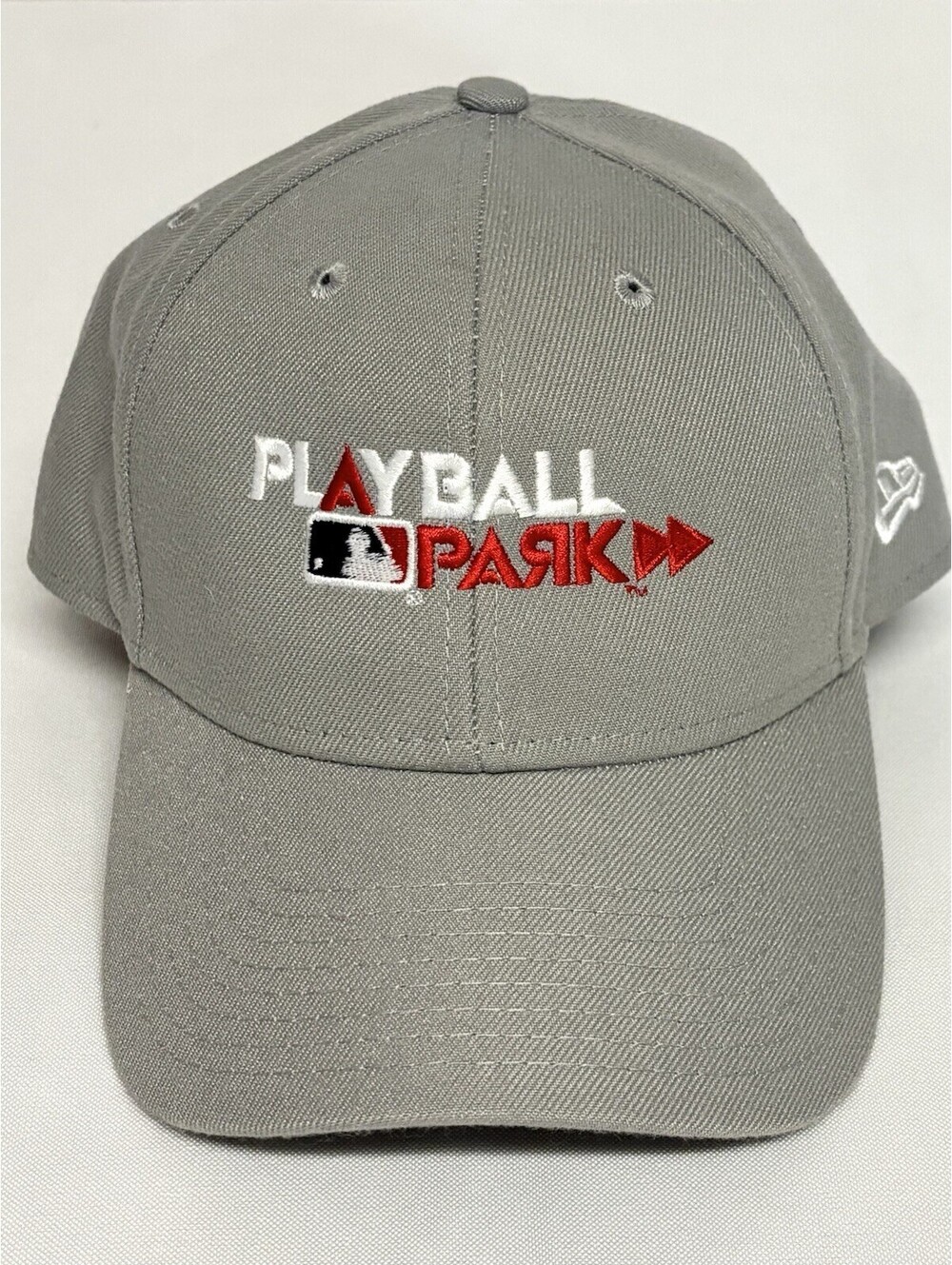 New Era 9FORTY MLB Play Ball Park Adjustable Hat Grey Baseball Cap OSFM